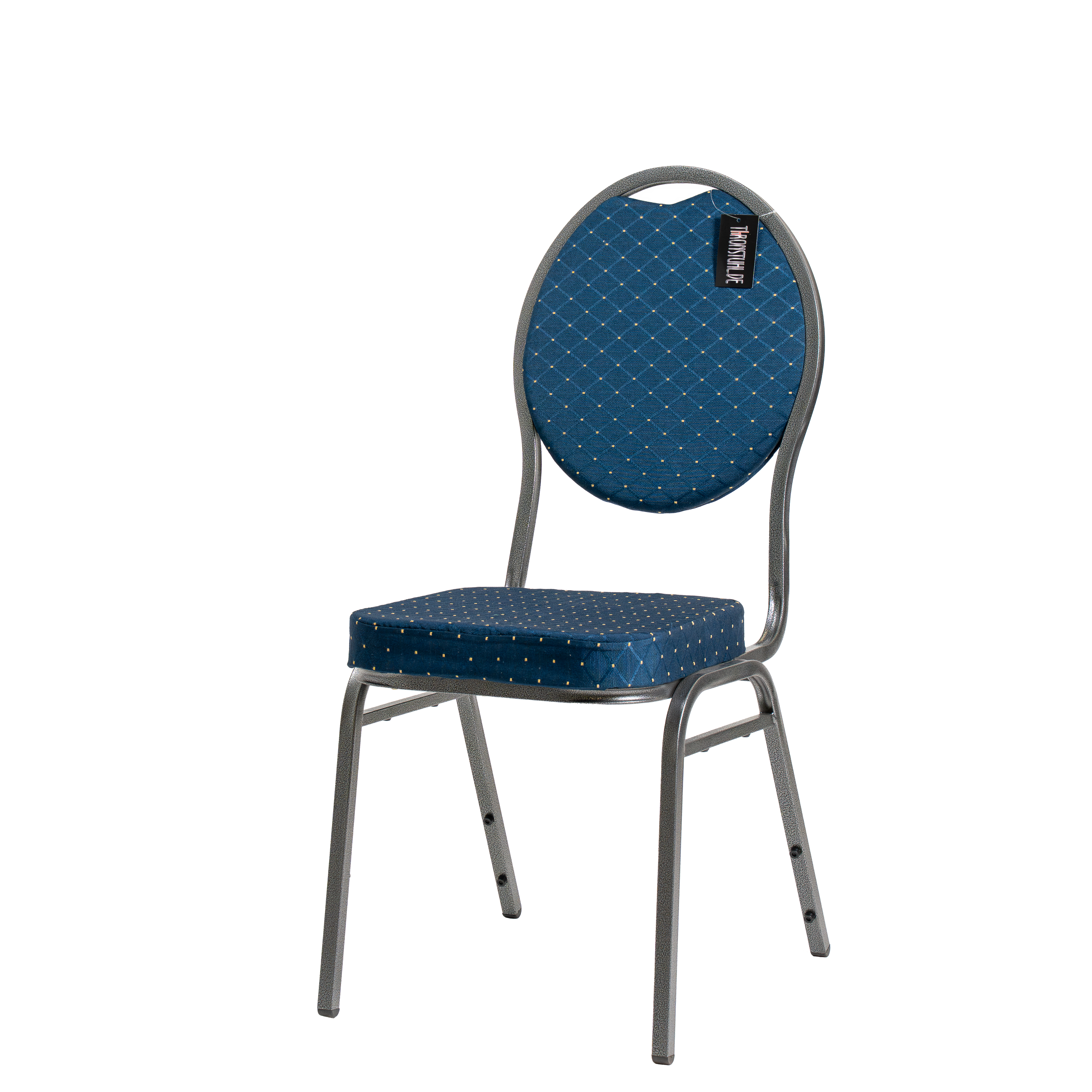Stapelstuhl Berlin Deluxe Blau