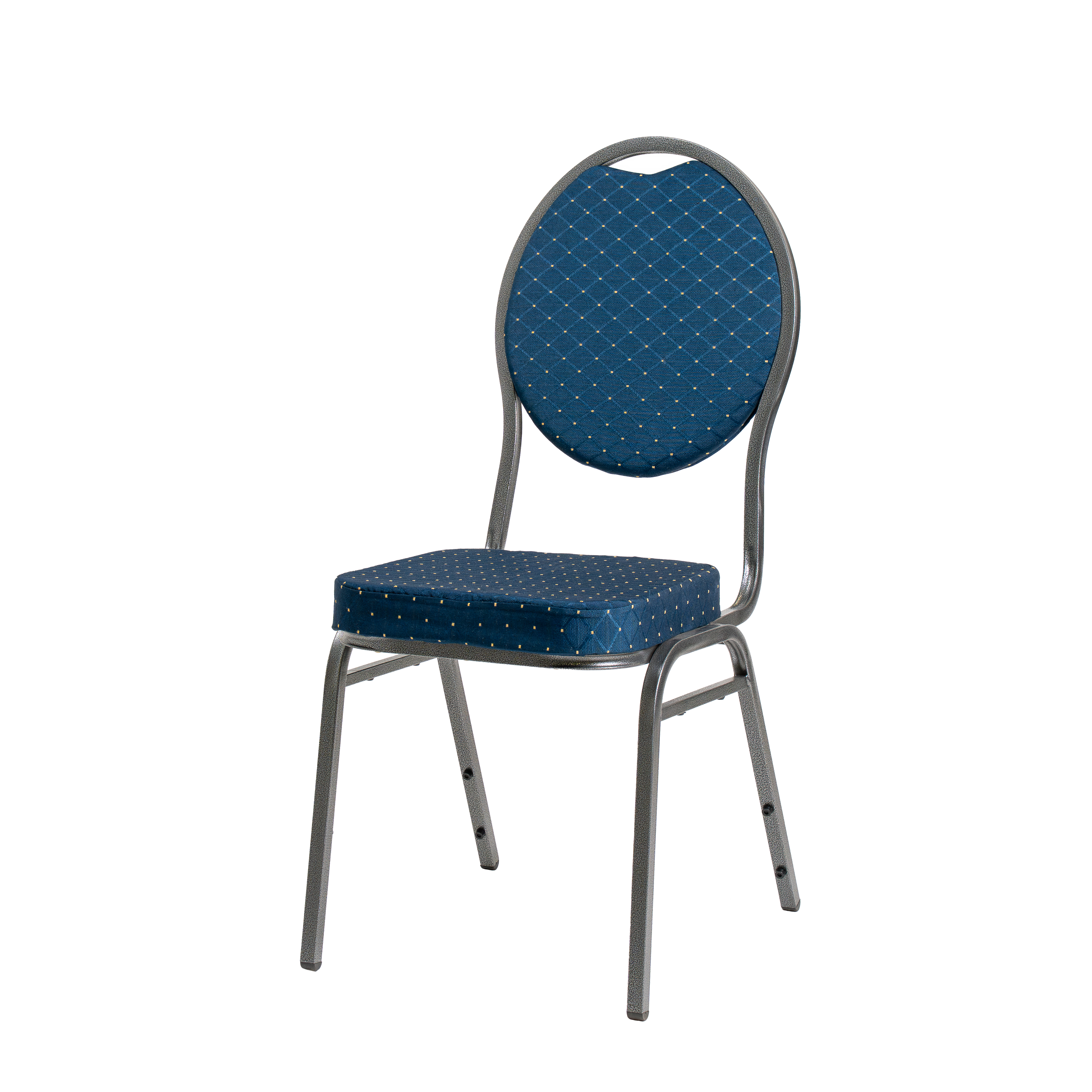 Stapelstuhl Berlin Deluxe Blau